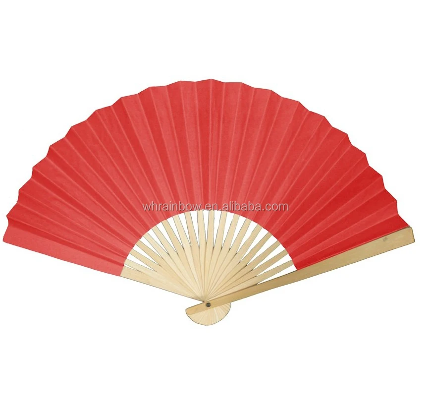 21 см бумажный бамбуковый веер, свадебный веер
