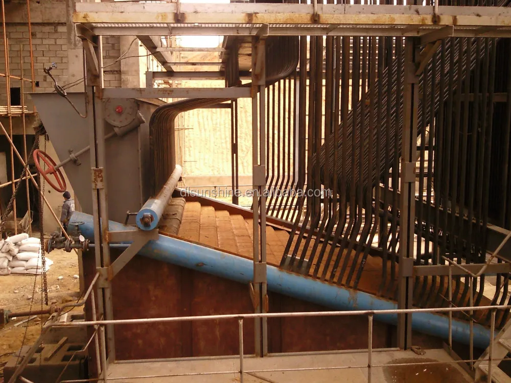 30T/H Horizontal Boiler Grate Biomass Fuel Boilers With Reciprocating Step Grate