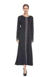 Индивидуальное мусульманское платье для женщин с мусульманской абаей