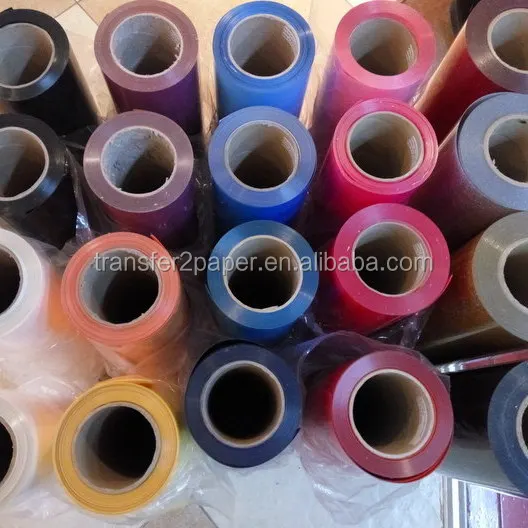 Super glitter (amethyst color) heat transfer vinyl for textile