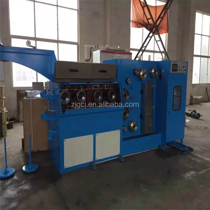 Suzhou Four Heads Continuous annealing copper fine wire drawing machine (multi-heads) manufacturer