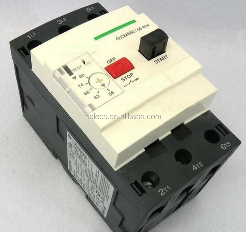 Motor Protection Circuit Breakers GV2/GV3 MPCB with different current amp