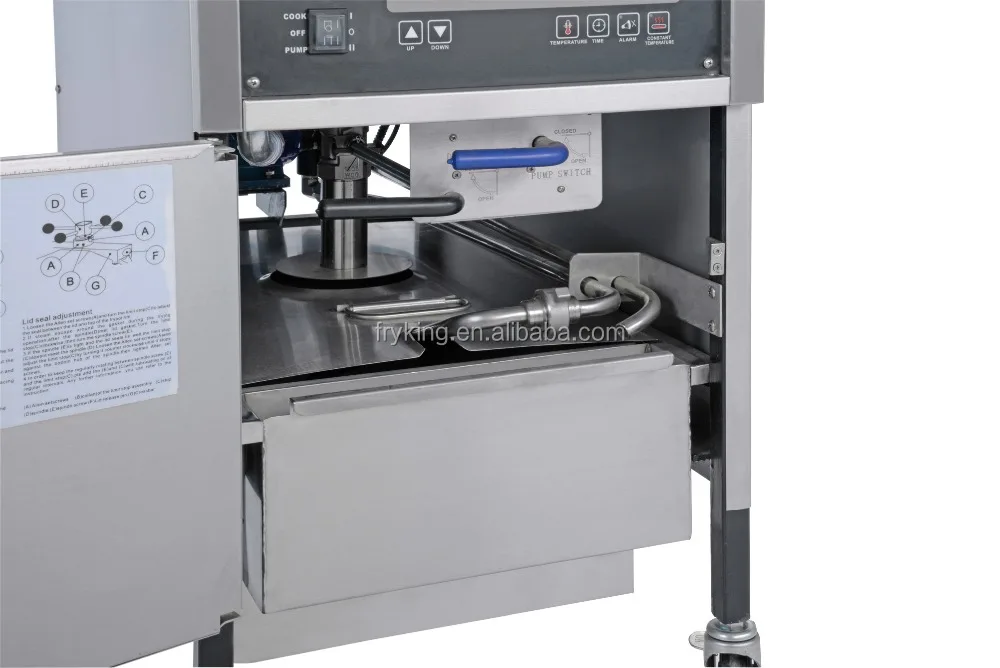 
KFC machine/broasted electric pressure fryer/deep fried chicken machine 