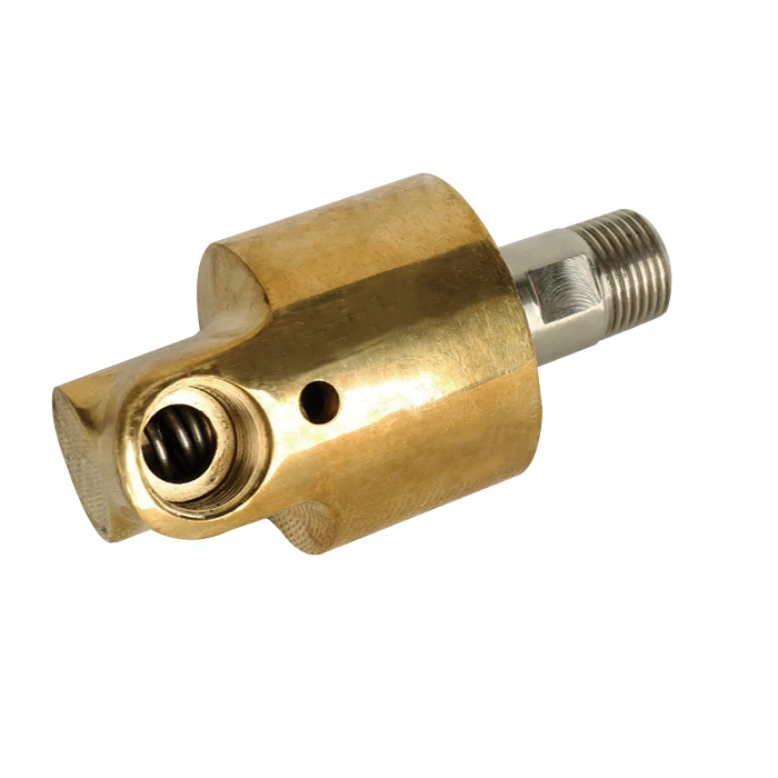 Male female npt bsp threads copper plumbing fittings rotating union swivel joint