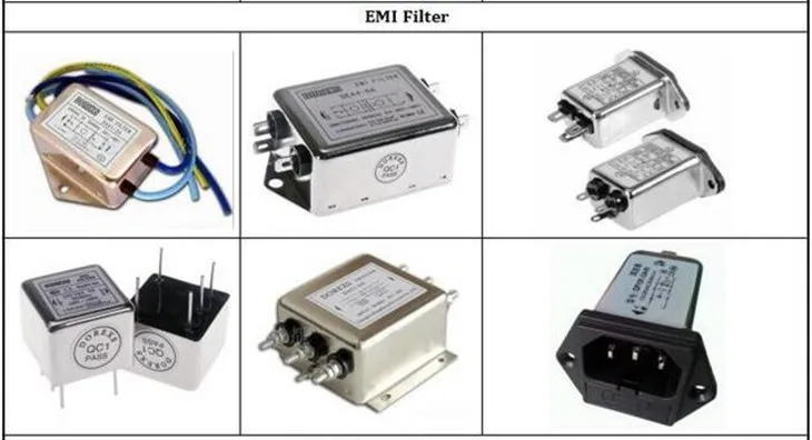 Трехфазный фильтр переменного тока DAC3 6A 10A 250v