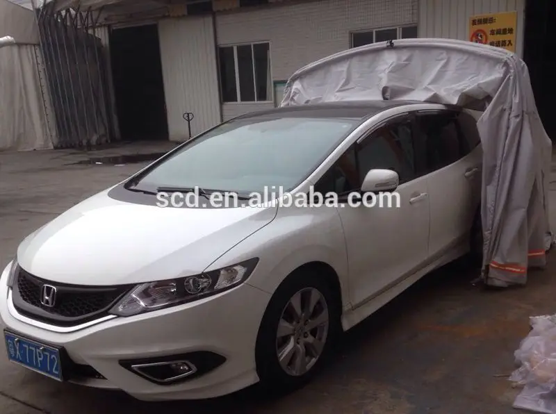 Manual Control Outdoor Car Covers Folding Garage Cover Tent