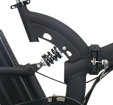 Professional Made full suspension frame Electric Bike/ Popular folding electric bicycle/ hot sale full suspension folding e bike