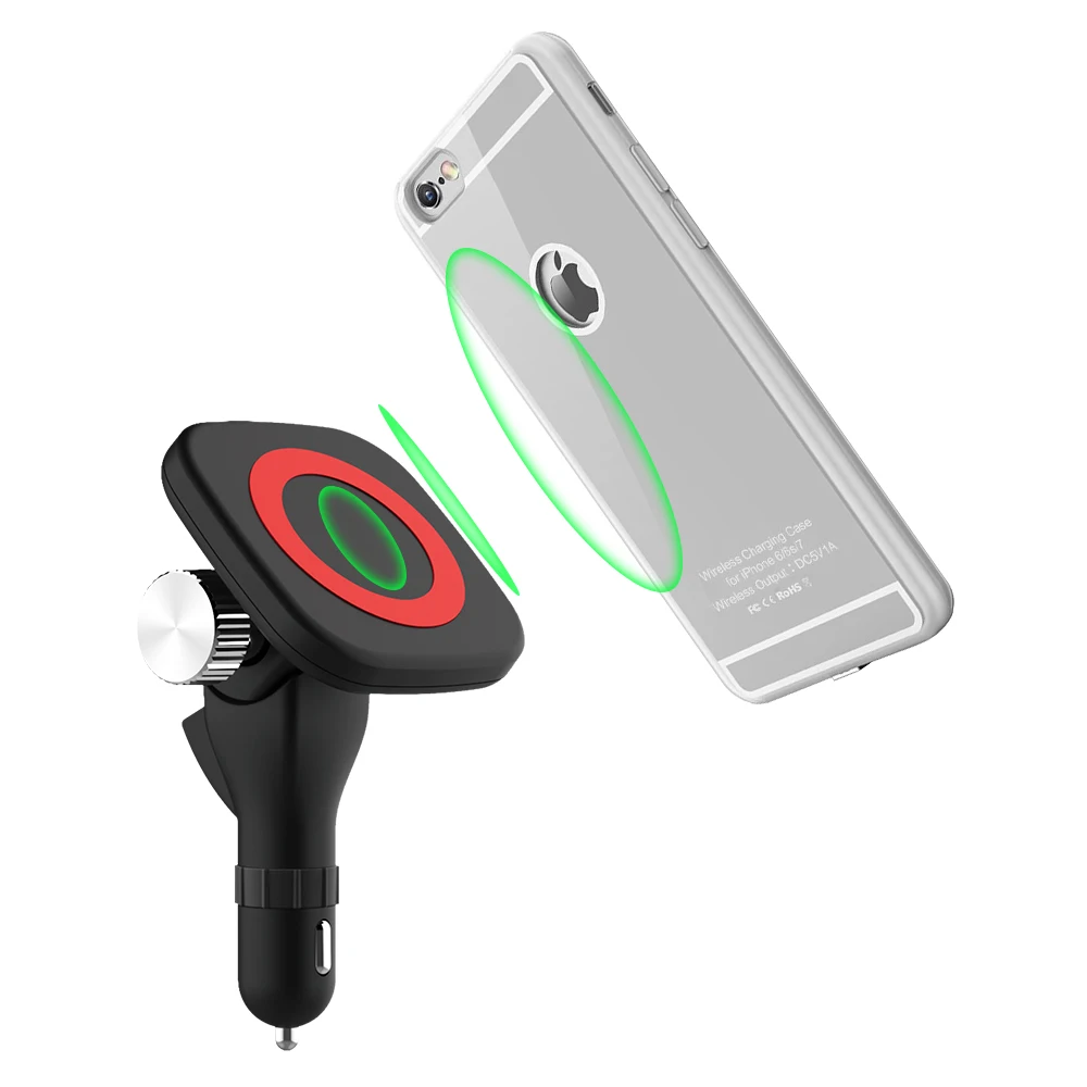 New soft TPU Magnetic QI Charging wireless cases receivers for phone5,6,7,