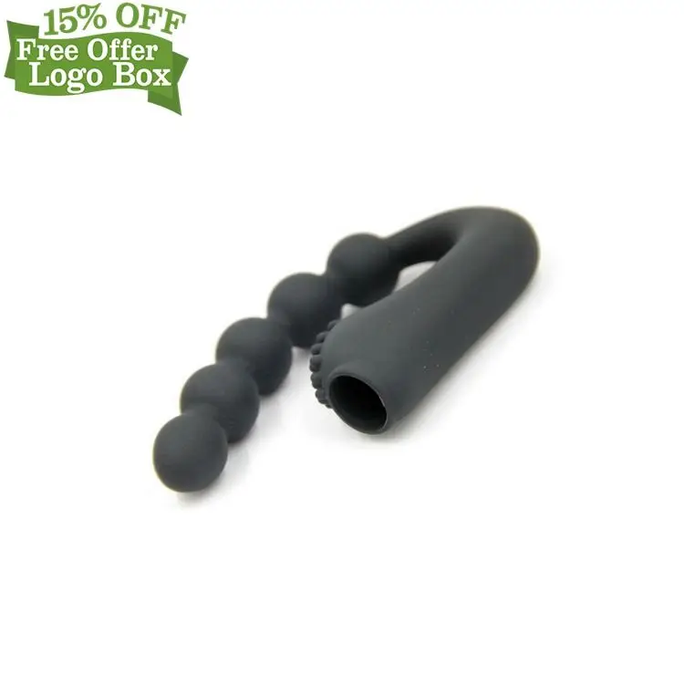 Силиконовая Анальная пробка унисекс, вибрирующий массажер простаты, Вибратор