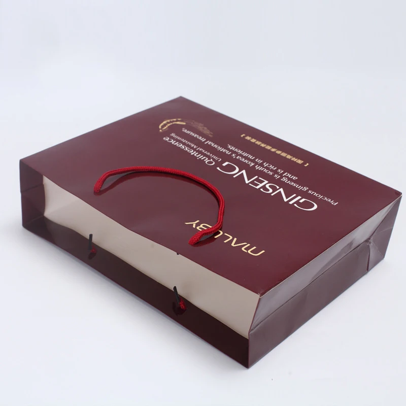 Elegant Gift Custom Size Gold Print Color Flat Handle Art Paper Bags Hair Foldable Cheap Printed Shopping Recycle Bag