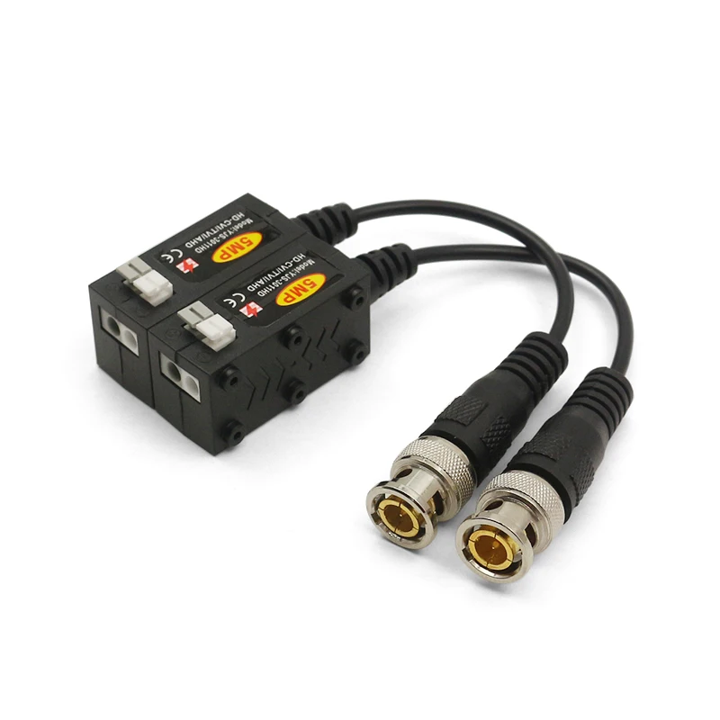 YJS-3011HD New arrival economic combinable 1 ch cctv video balun for 720P/1080P/3MP/4MP/5MP wireless camera