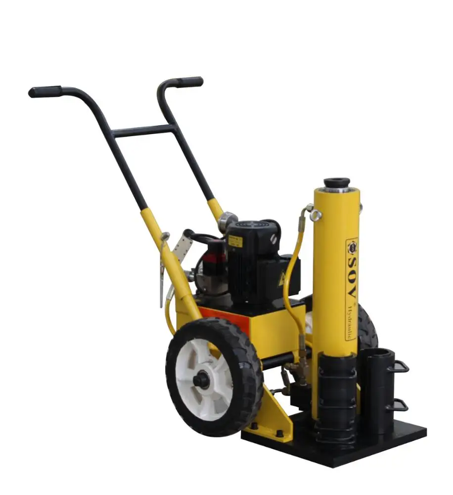 100 Ton Electric  Car Type Hydraulic Lifting Jacks
