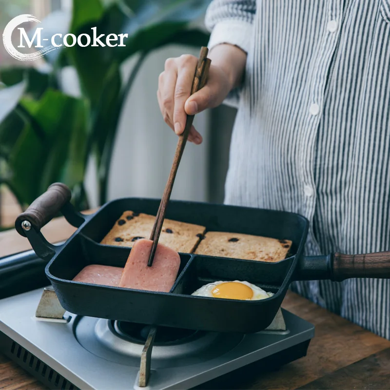  3 физиотерапевтическое оборудование предварительно опытный чугунная сковорода Пан сковорода-гриль