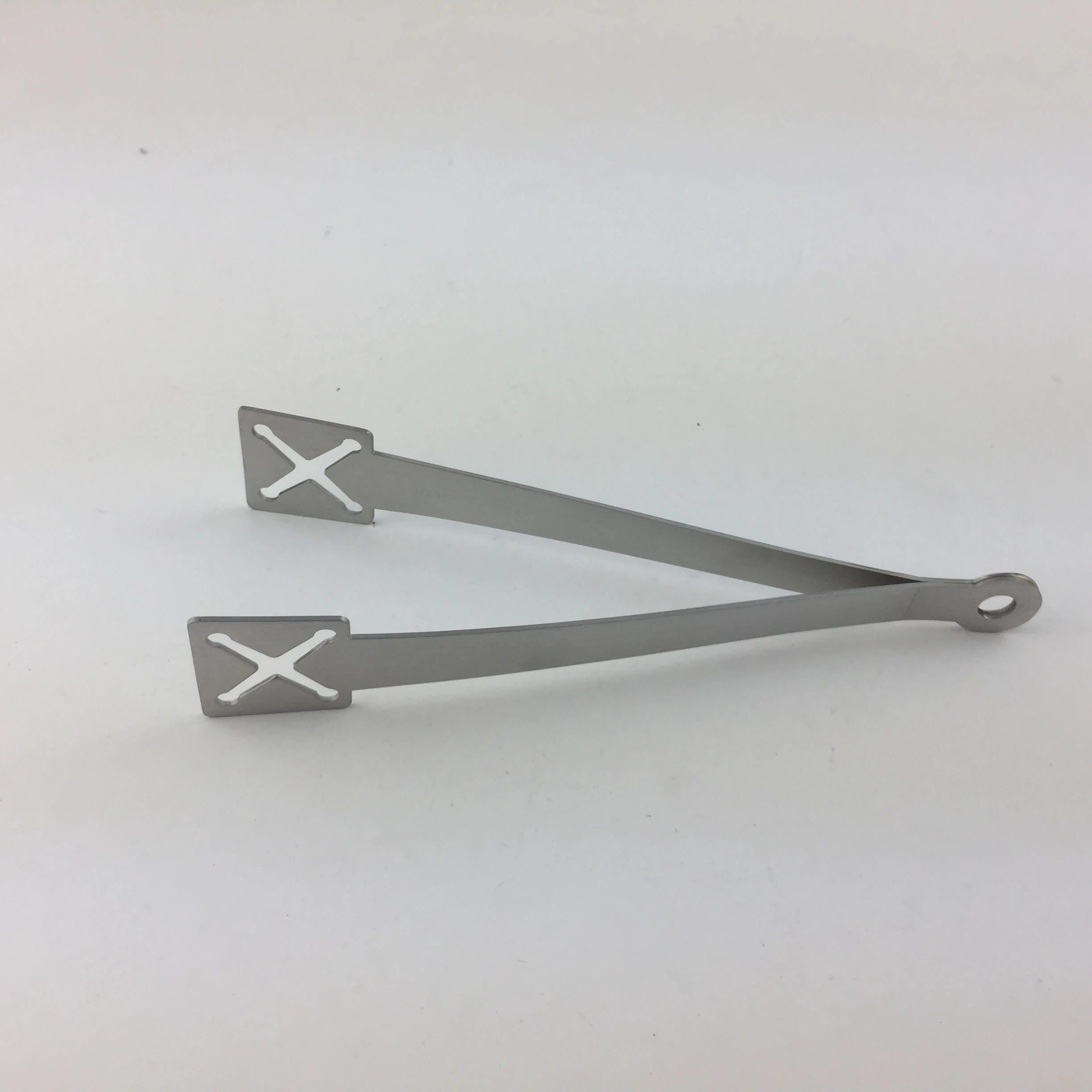  BBQ stainless steel metal tong set food salad bread servin