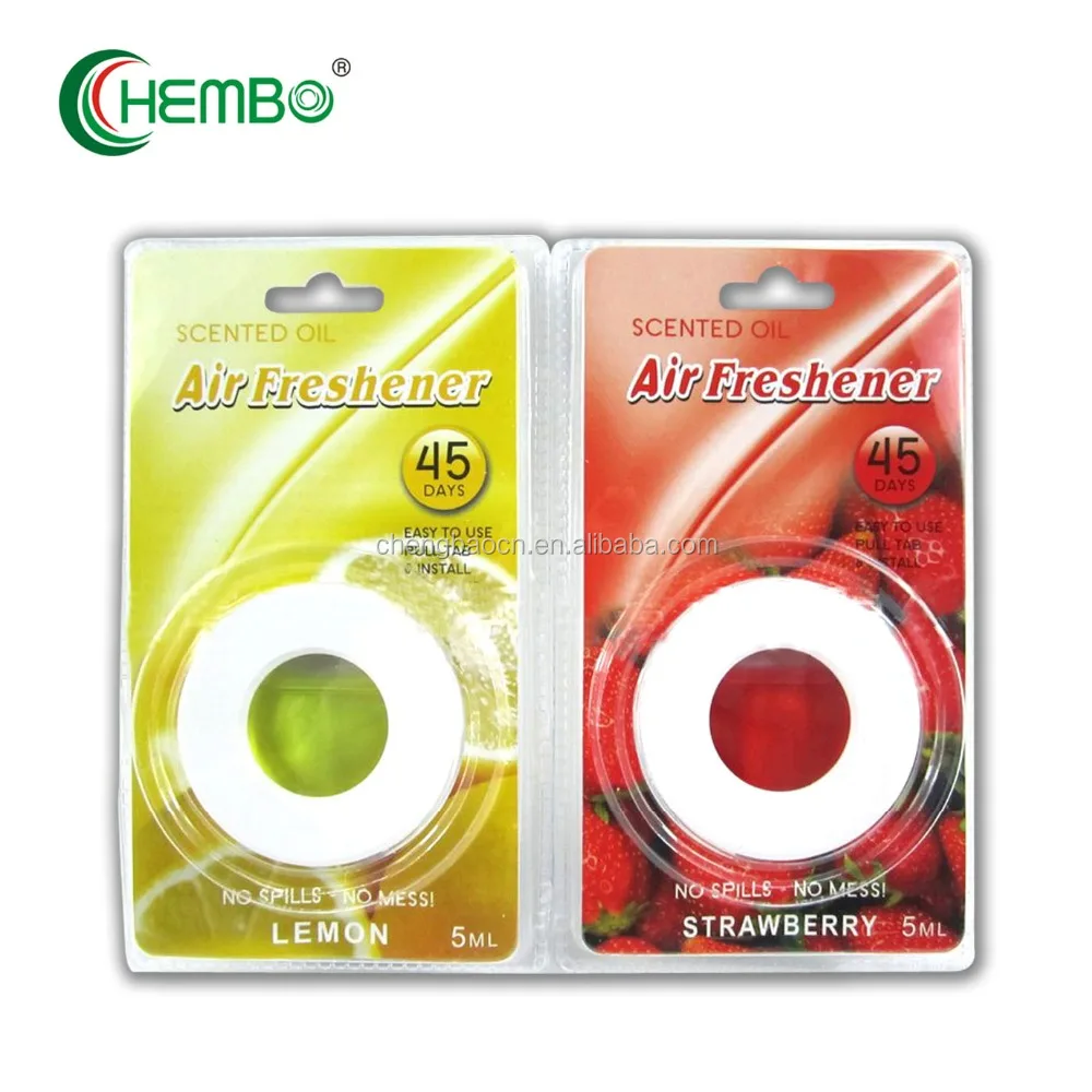Hot-Selling round shape scent permeable membrane air freshener