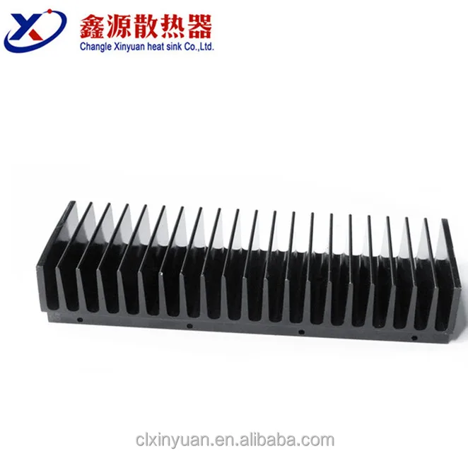 New products hot selling online shop factory price high demand black aluminum heat sink for heat dissipation radiator