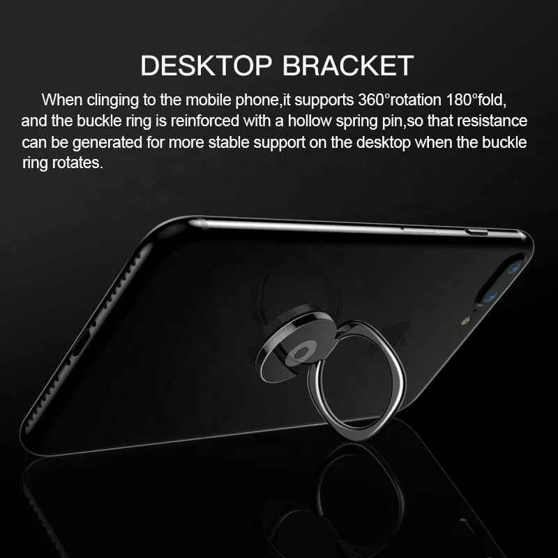 360 градусов кольцо на палец для мобильного телефона держатель для мобильного телефона для iPhone XS Huawei Samsung смарт-чехол для телефона с украшением в виде кольца держатель Автомобильный держатель Стенд