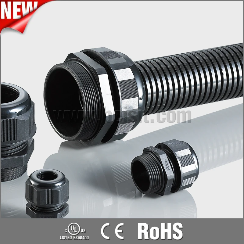 PVC Flexible Conduit Corrugated Flexible Pipe Glands