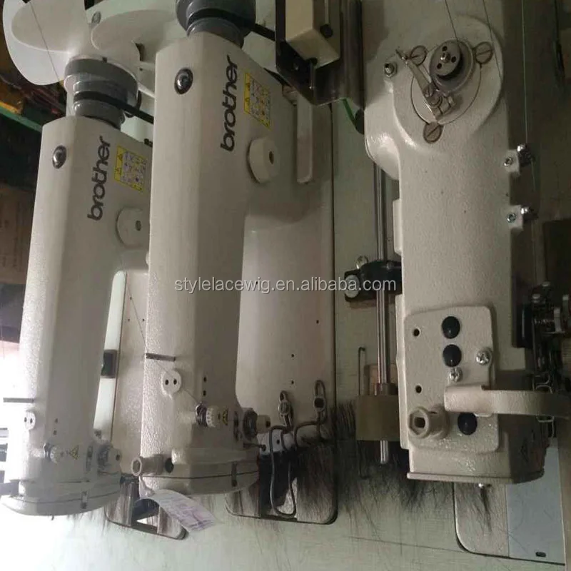 three head hair weaving sewing machine brother brand