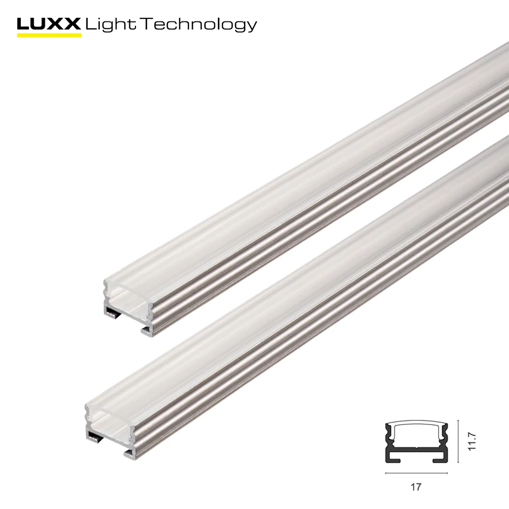 OEM Color and Packaging Wall Mounting U Shape Aluminium Profile LED Profile for Strip Cabinet Stair Showcase Light