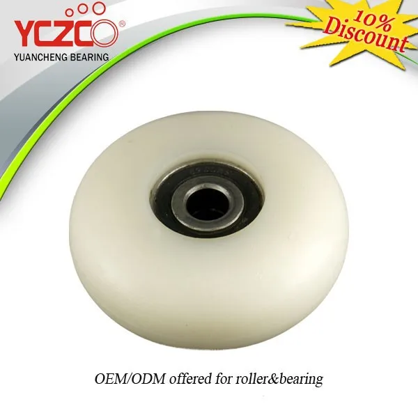 
A small plastic wheels for wheelchairs 