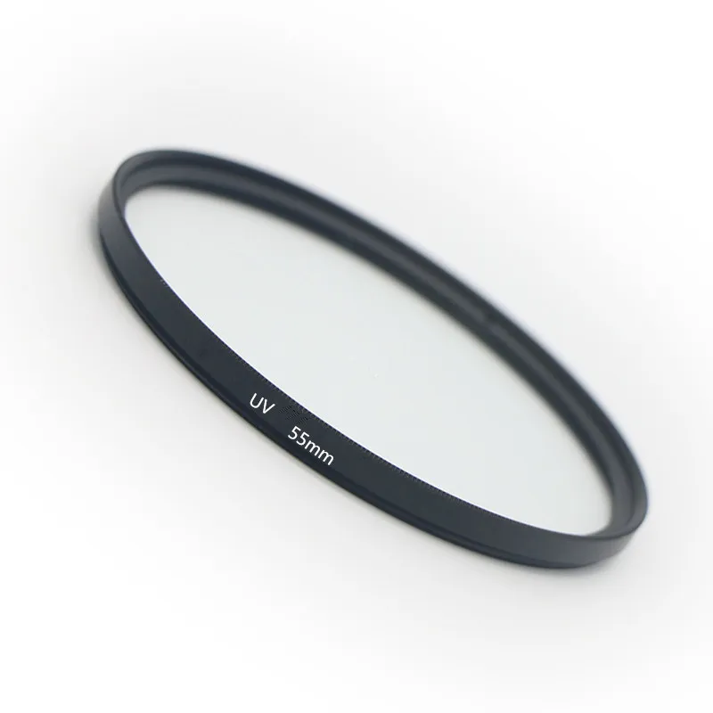 DSLR camera UV filter universal Aluminium 55mm