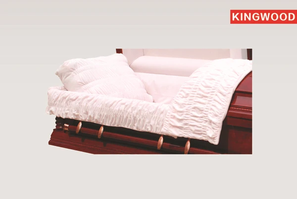 2024 NEW FEMALE ESTHER CHERRY casket made in china coffin for the dead making coffins supply
