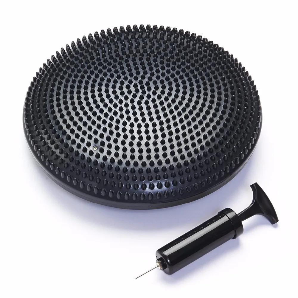 Exercise Balance Stability Disc with Hand Pump/pvc inflatable massage balance seat air cushion/fitness balance disc exercises