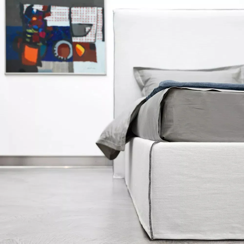 Latest night collection linen bed designs bed room furniture luxury bed