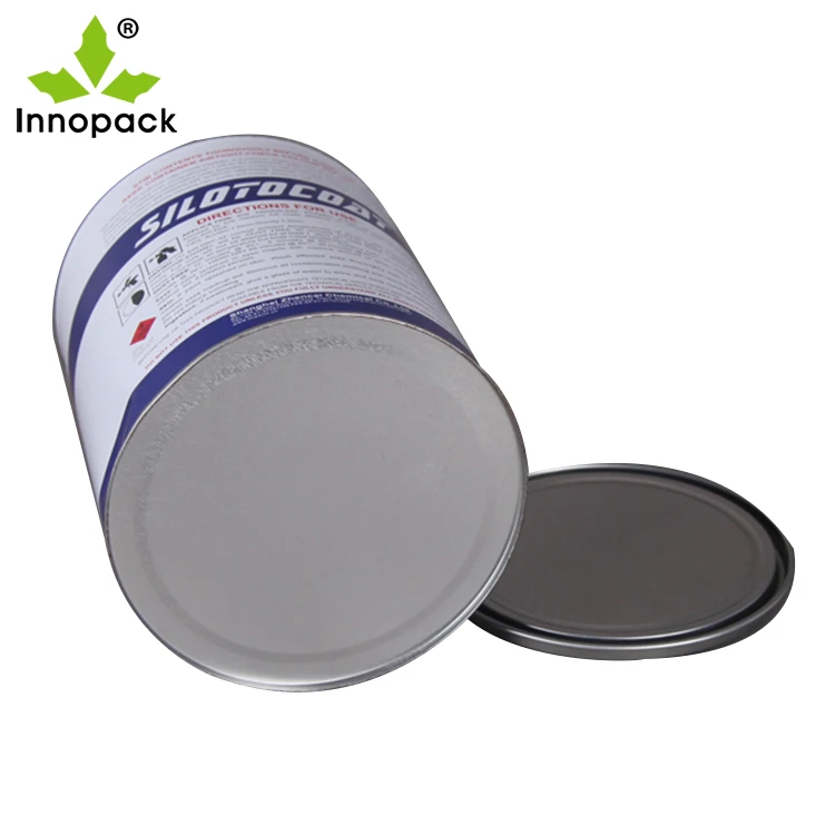 quart Empty Tin Cans for Paint Metal Tin Cans for Paint Tin with Handles and Lid Available