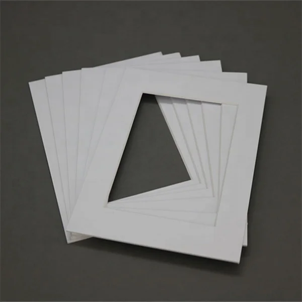 
Pre-cut 1.0mm 1.2mm 1.4mm white backing board wholesale white cardboard 