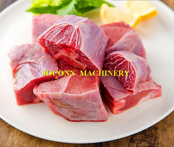 2cm meat cube cutting machine/ 4cm muttonchop cutter dicer/  lamb chop cutting machine