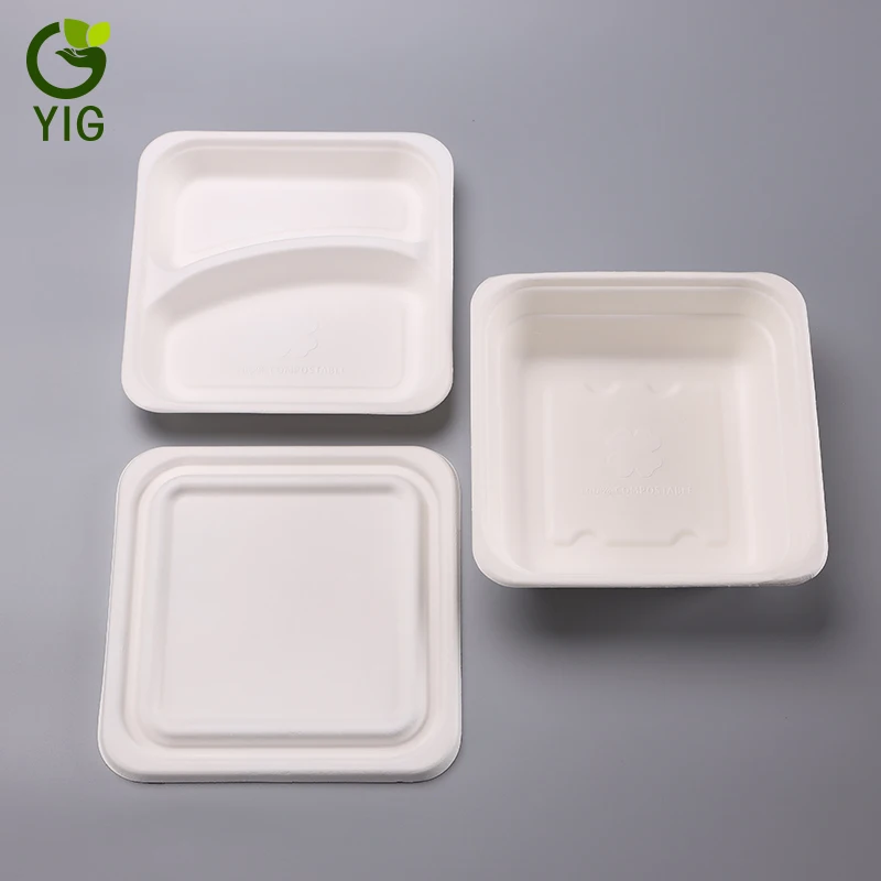 
Eco-friendly Disposable Degradable Food Containers 