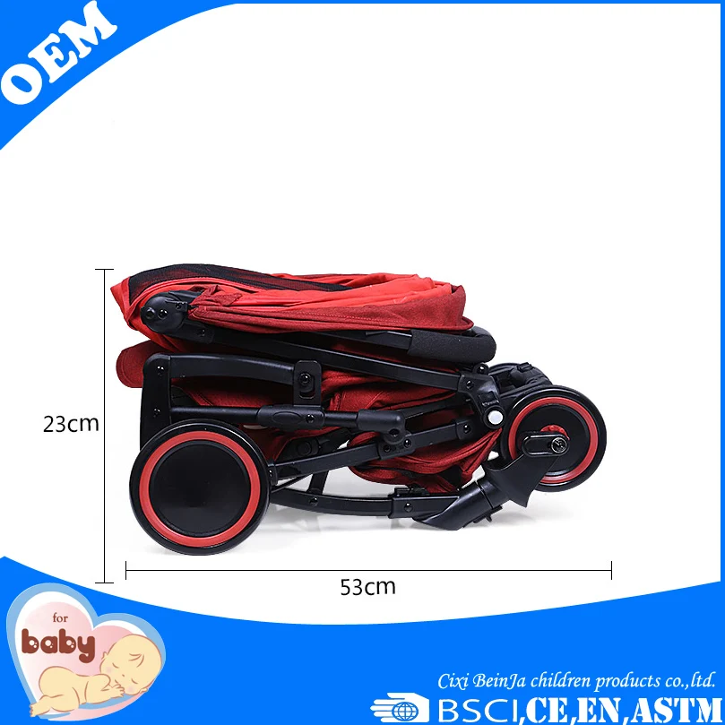 light weight baby stroller aluminium steel mini children baby push chair passed en1888