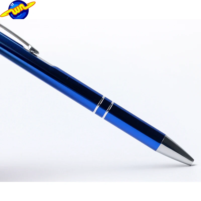LOW MOQ small business Soft gift promotional metal ball pen with laser engraving custom logo