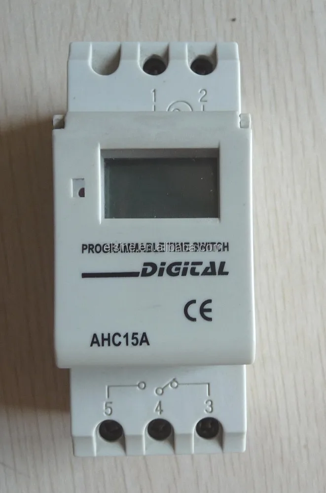 Weekly Programmable digital Timer AHC15A(THC15A, ZYT15, DHC15A, TP8A16)
