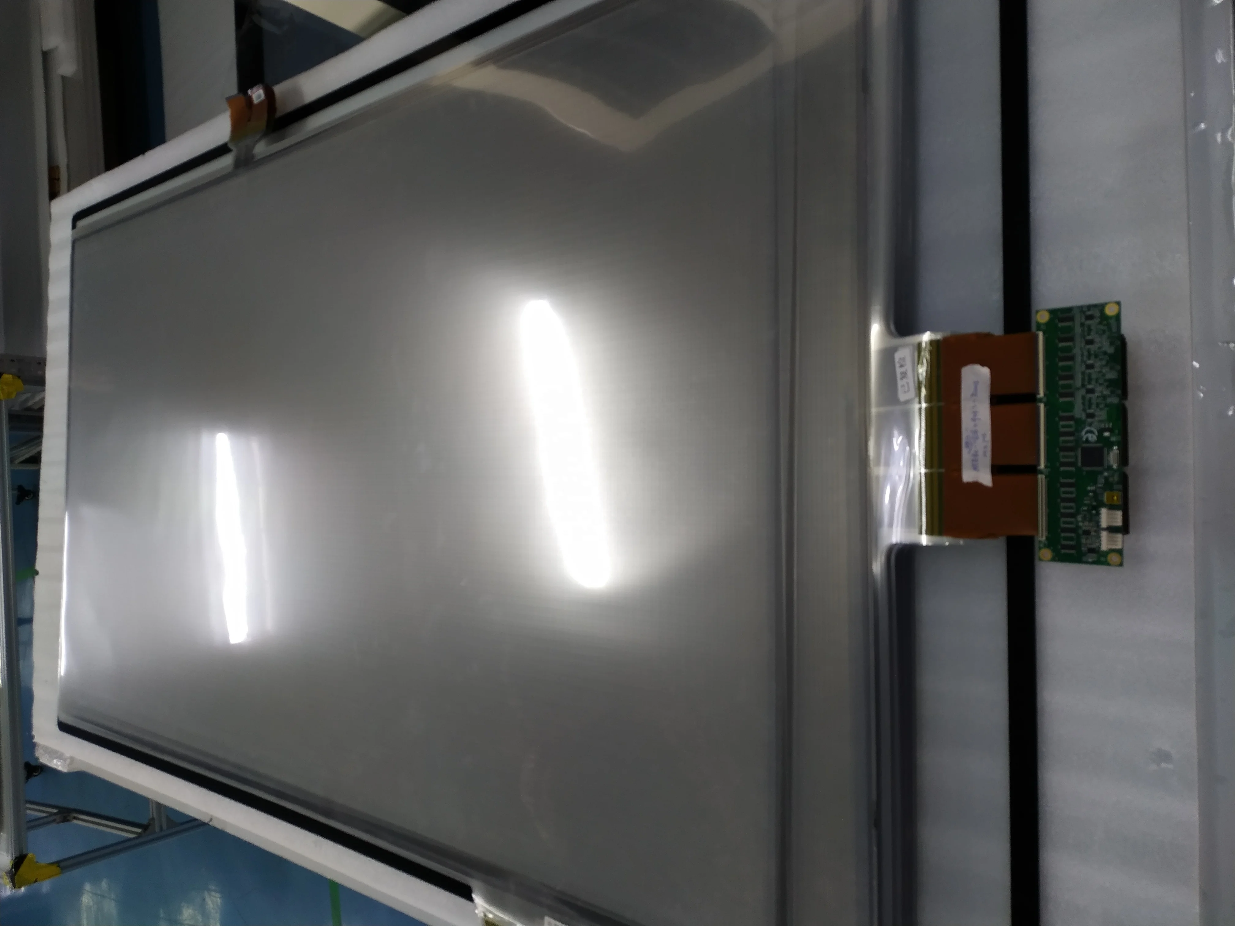 75 inch multi touch monitor poly foil for pcap touch panel