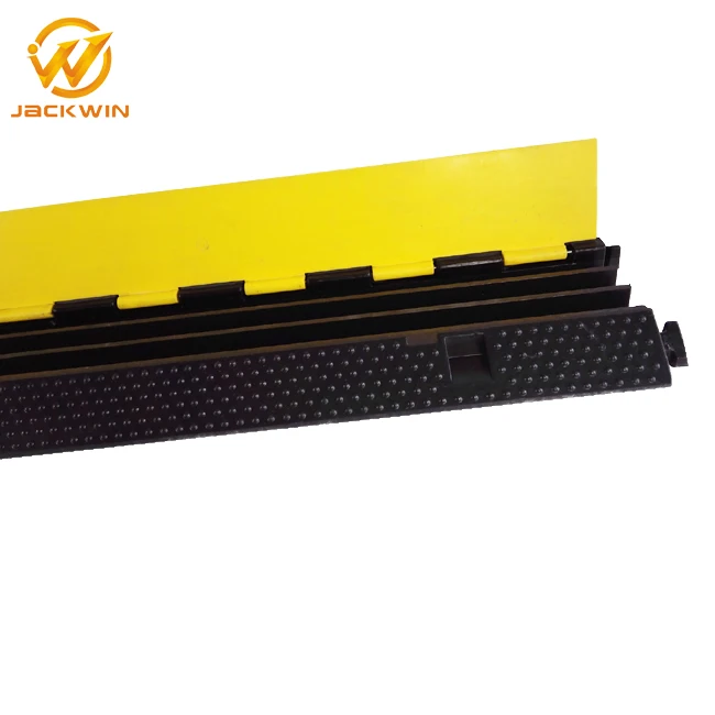 Roadside Safety/Stage/Party Used Rubber Cable Protector Cable Tray 3 Channels