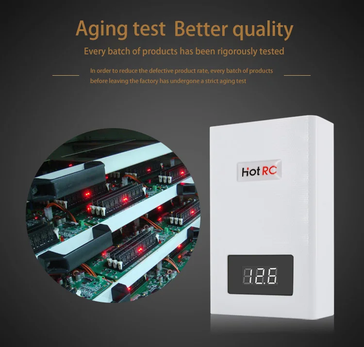 Hotrc A400 40W plug and play Battery Charger for Mini drone and Park scale flyers