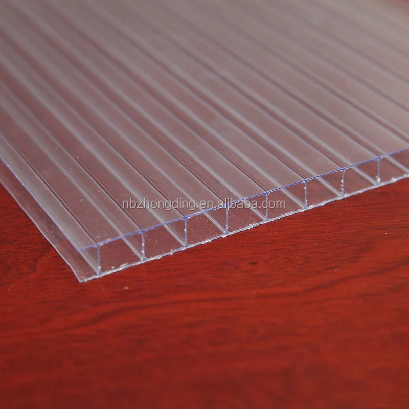 Clear plastic roofing polycarbonate sheet unbreakable glass roof