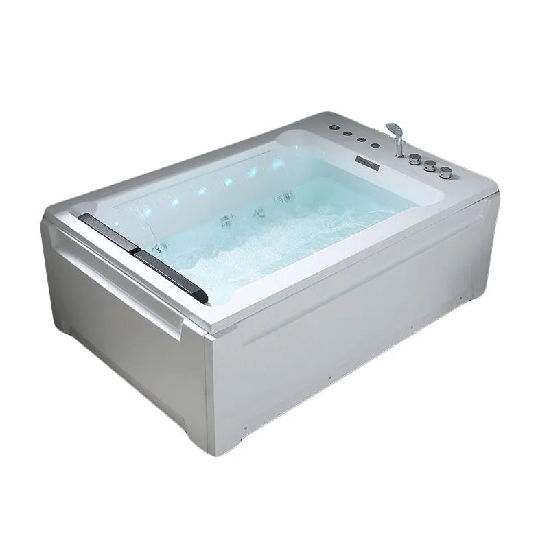 Two Person massage bathtub/Whirlpool Freestanding Double bath tubs acrylic Swimming pool