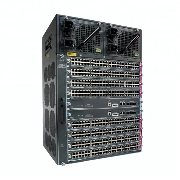 Original New Cis co Core Switch E-Series 4510R+E Core Switch 10 Slot Chassis WS-C4510R+E