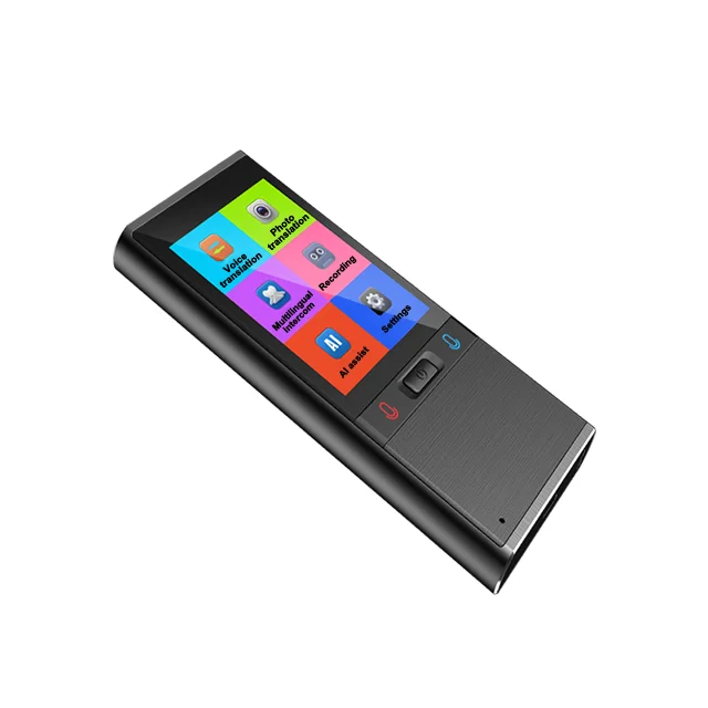 
Touch screen smart language translator T9 instant voice translate Photo translation connect 4G or wifi 