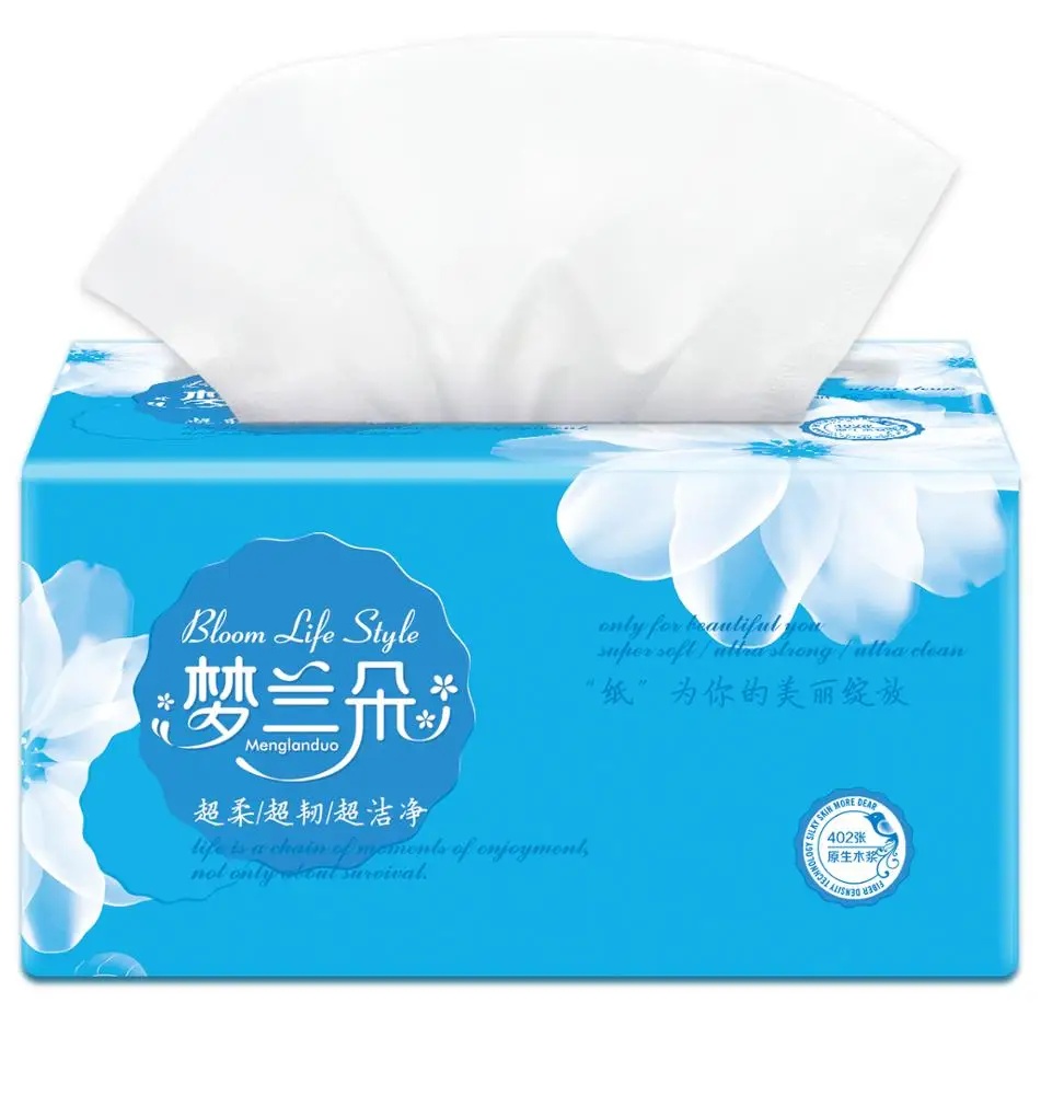 Color facial tissue paper 3Ply facial tissue