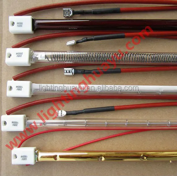 1000-3000Wquartz halogen infrared heater lamp