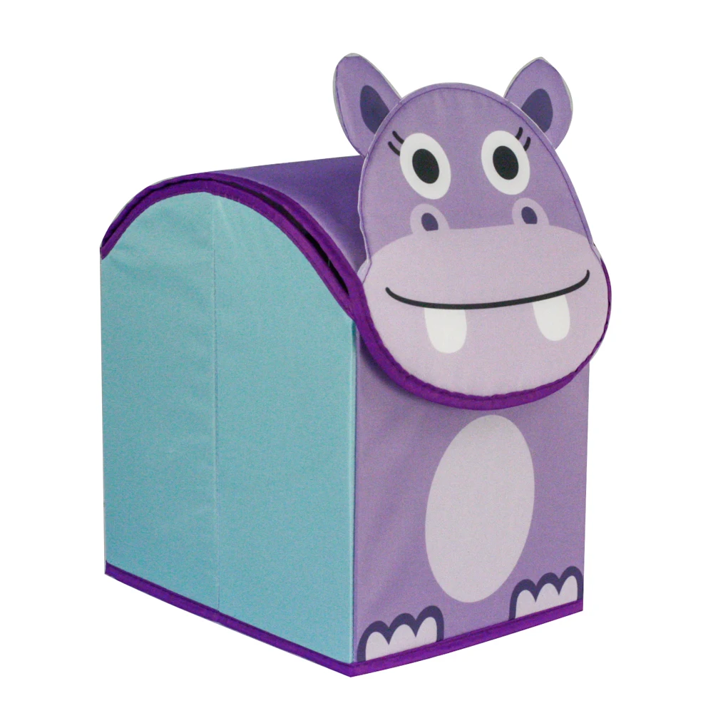 
cute animal oxford folding kids storage box toy organizer 