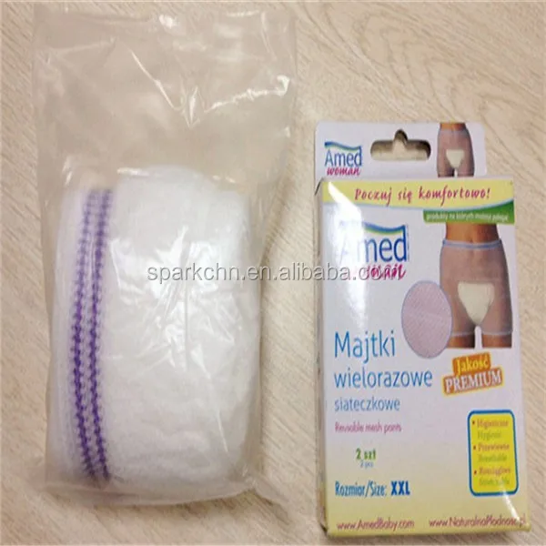 hospital mesh unisex adult disposable paper panties