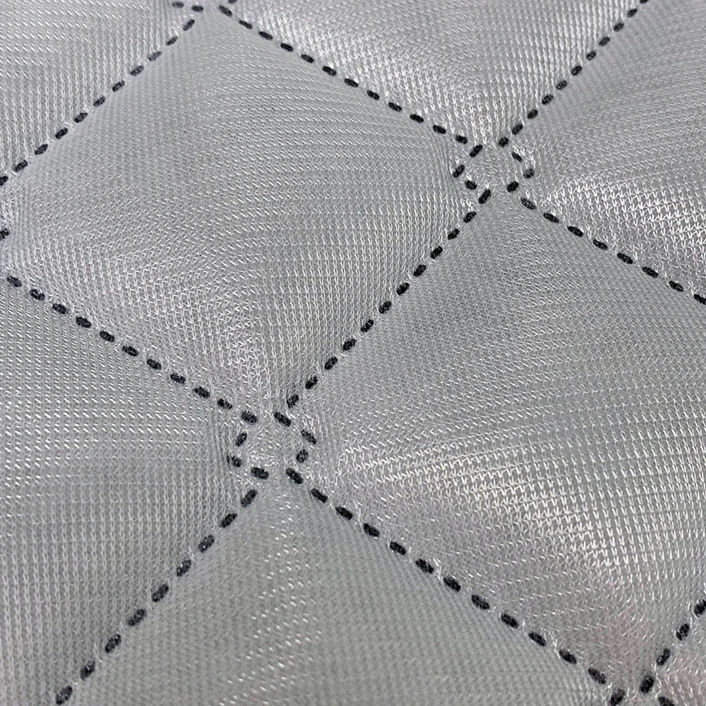 
Yellow Color Garment Fabric Sale Thermal Waffle Fabric For Winter Coat 