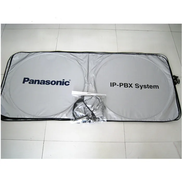 
Novelty sunshade for car silver polyester sun shade 