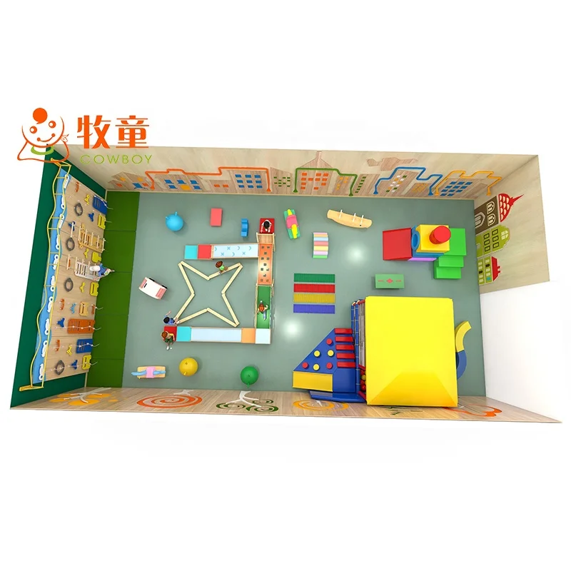 Ковбойская комнатная комната для активного отдыха детская вечеринки деревянное оборудование ролевых игр и